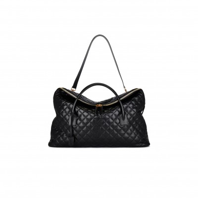 YSL ES GIANT TRAVEL BAG IN QUILTED LEATHER 736009AABK91000 (56*50*19cm)